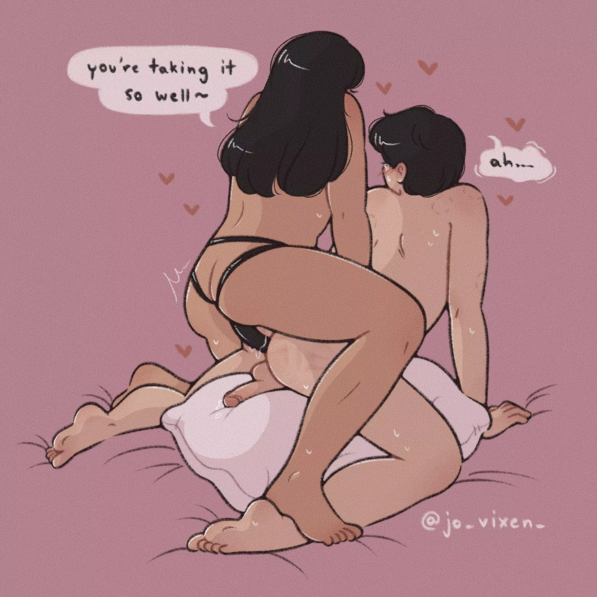 taking it so well ❤️ posted by jo_vixen_