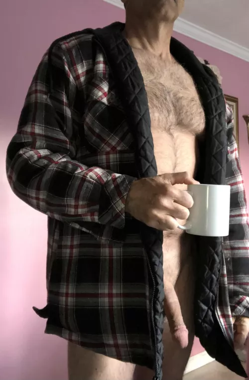 Taking my coffee outside. You should join me! by Drink-N-Play-65