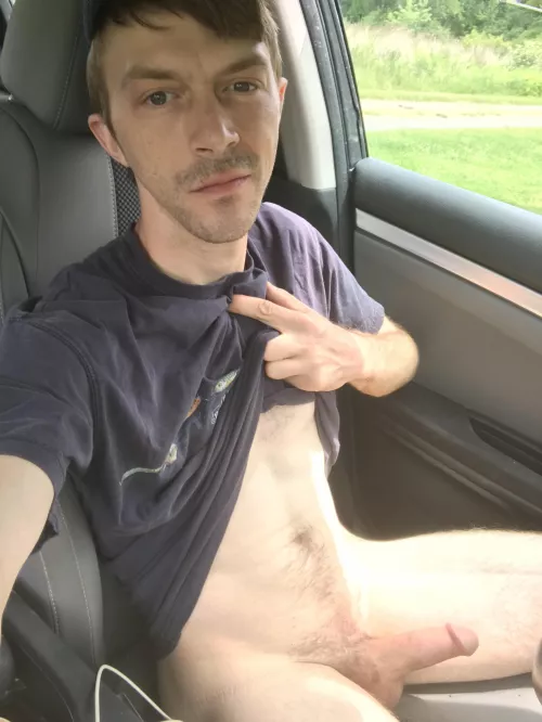 Taking my little cock out in the car… pms welcome by IntrovertedStonerGuy