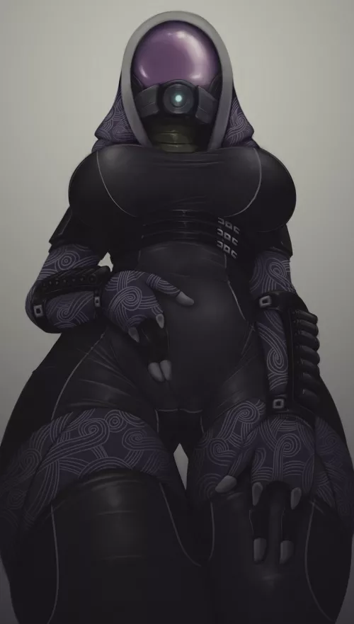 Tali'Zorah From Below (Imp) [Mass Effect] by sequence_string