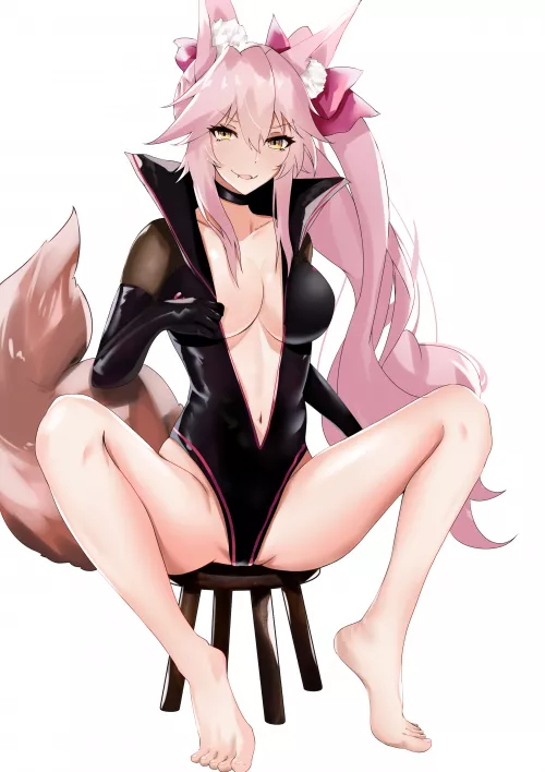 Tamamo Highleg Leotard (Musicatopos ) [Fate] by sequence_string