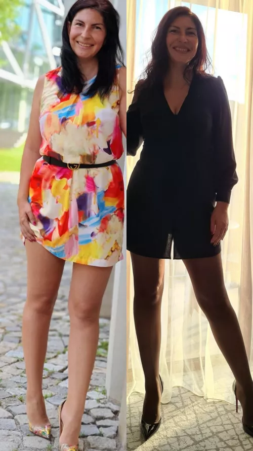 Tan 🤎or black 🖤? by swiftkiss