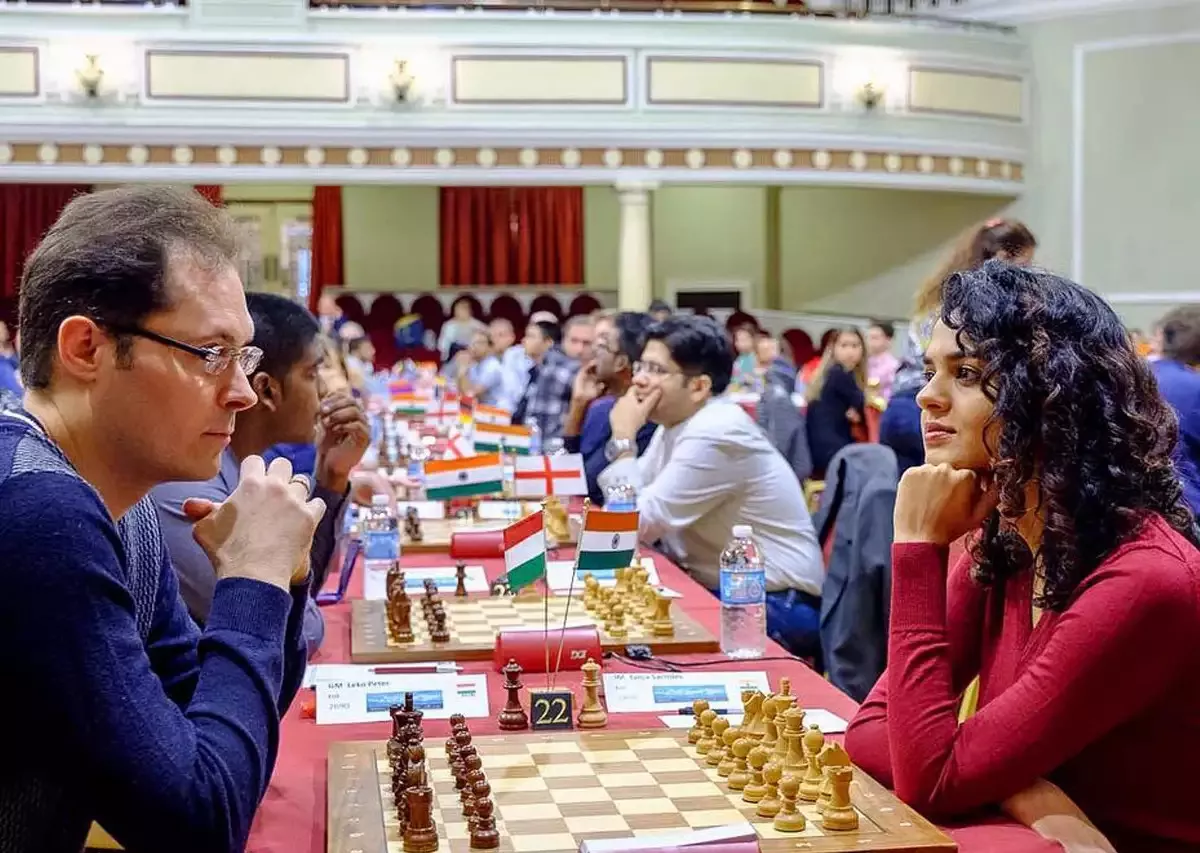 Tania Sachdev at Isle of Man Chess International 2018 posted by tomsmiththrowaway10