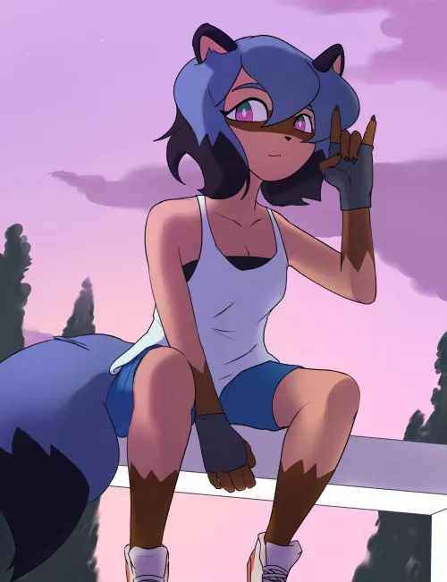 tanuki (by me @Jesterwing) by perseline_m