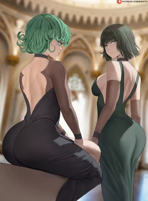 Tatsumaki & Fubuki (Shexyo) [One Punch Man] by SecretMystogan
