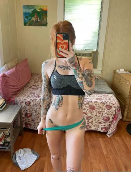 Tattooed girls are more fun. posted by _opalviolet