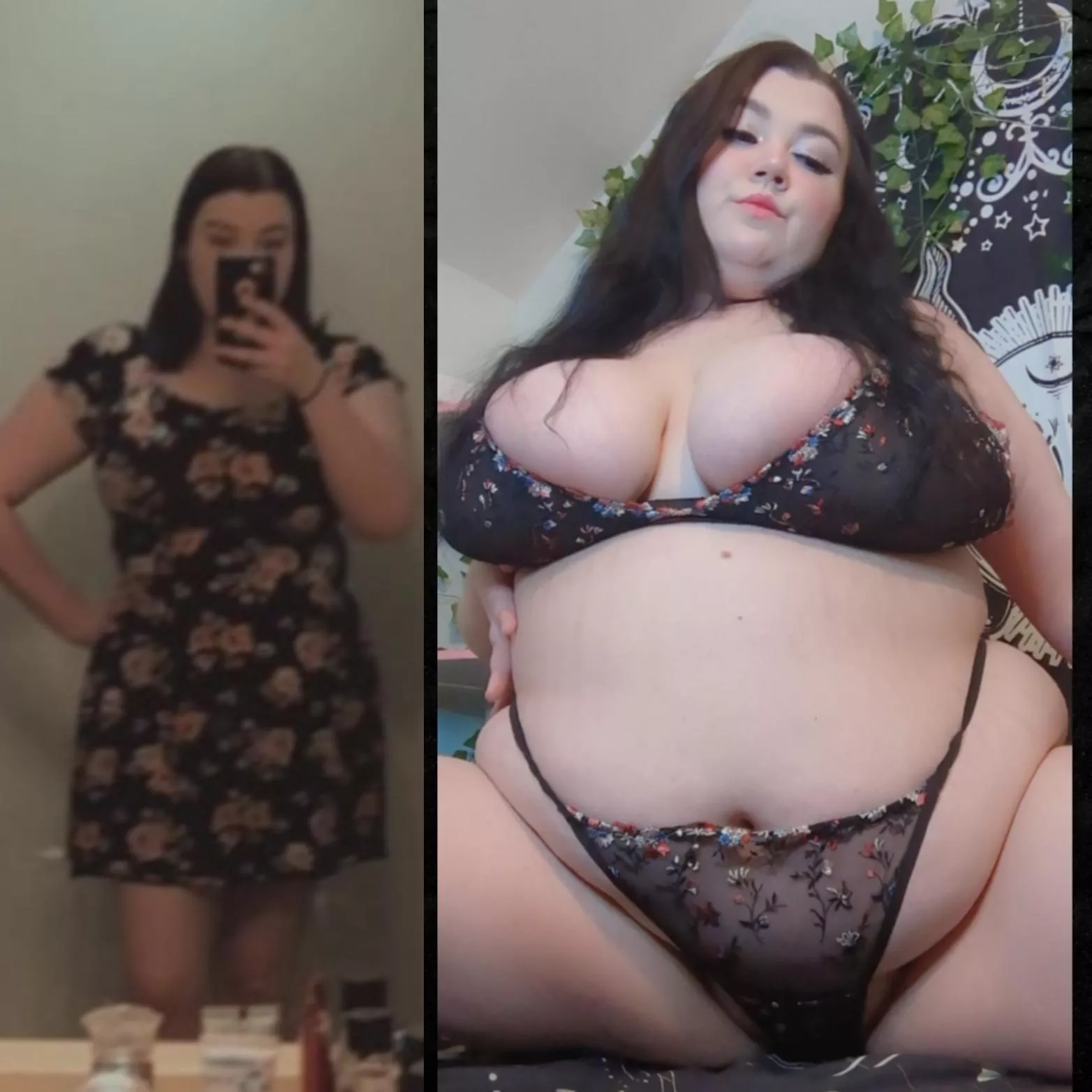 tbh I could probably crush who I was 2 years ago with my tits alone. 😋🐷🥰 posted by FeedMeDaddyxoxo