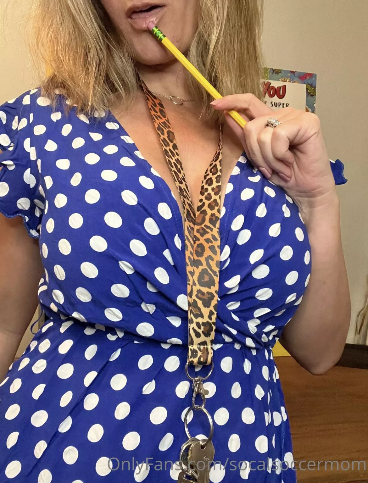 Teacher in her classroom [image] posted by Quick-Wear7077