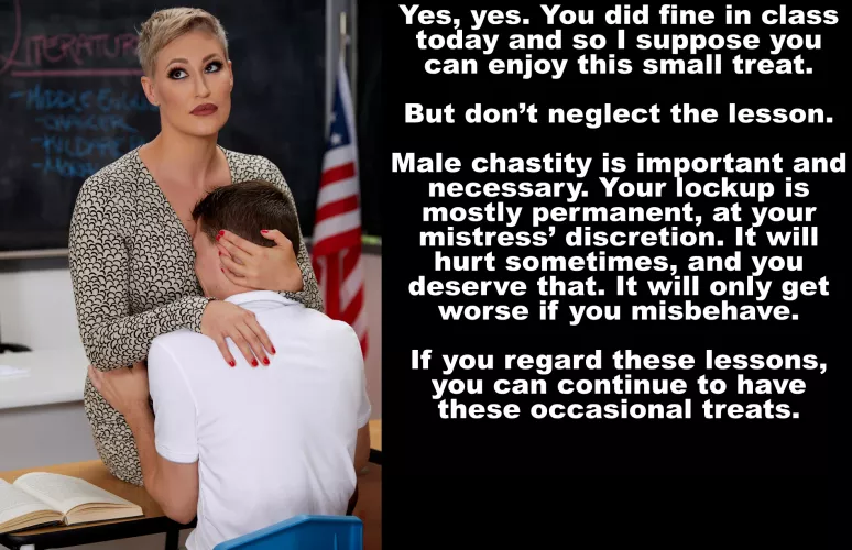 Teacher's pet, sort of by BreakMeNowPlease