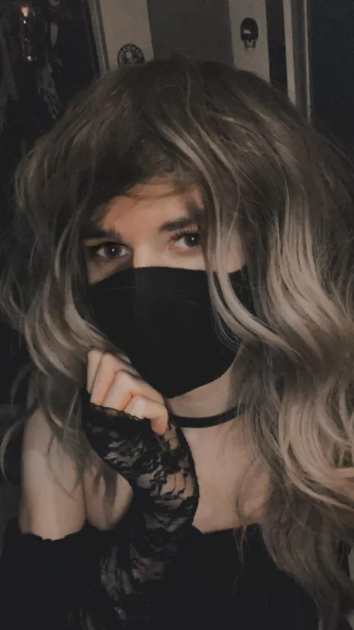 Teaching myself how to style wigs 😅 by CastielOnyx