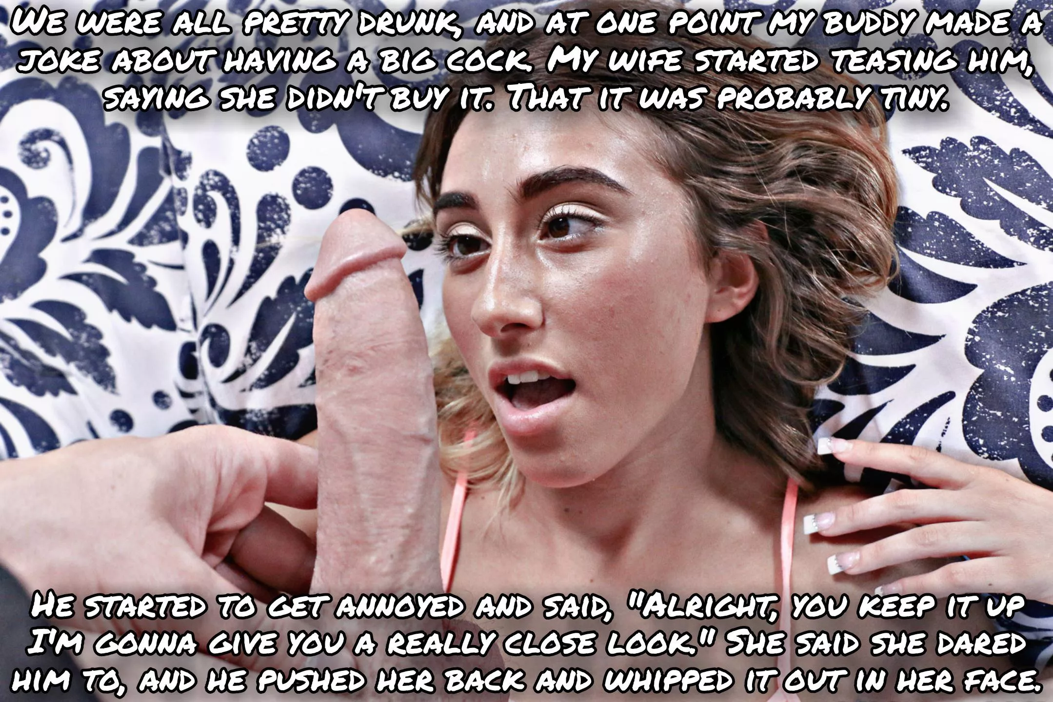 Teasing him... posted by WantToBeSharer