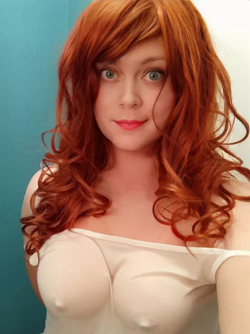 Teasing in wet shirt by aexiale