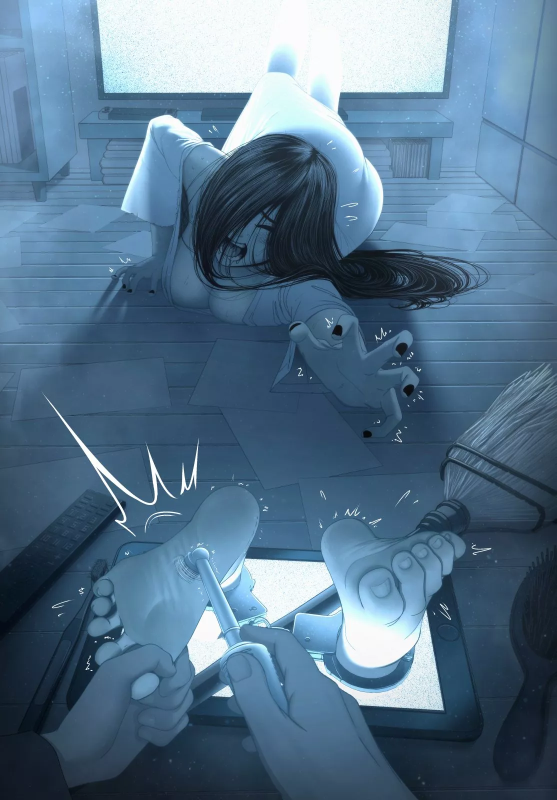 Teasing the Ghost Girl posted by oscars_drysuit