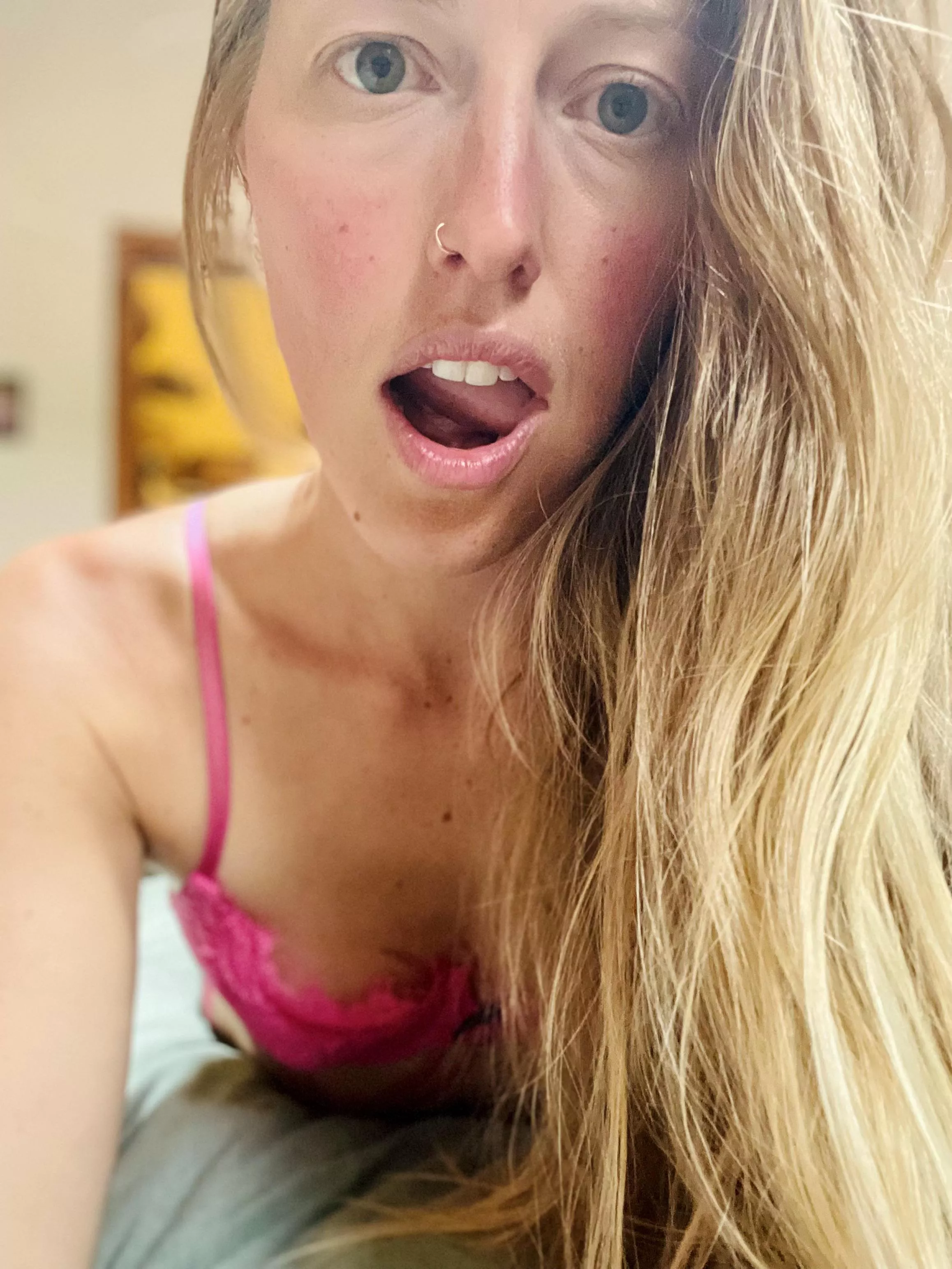 Teasing your cock with my tongue posted by mommyjessa