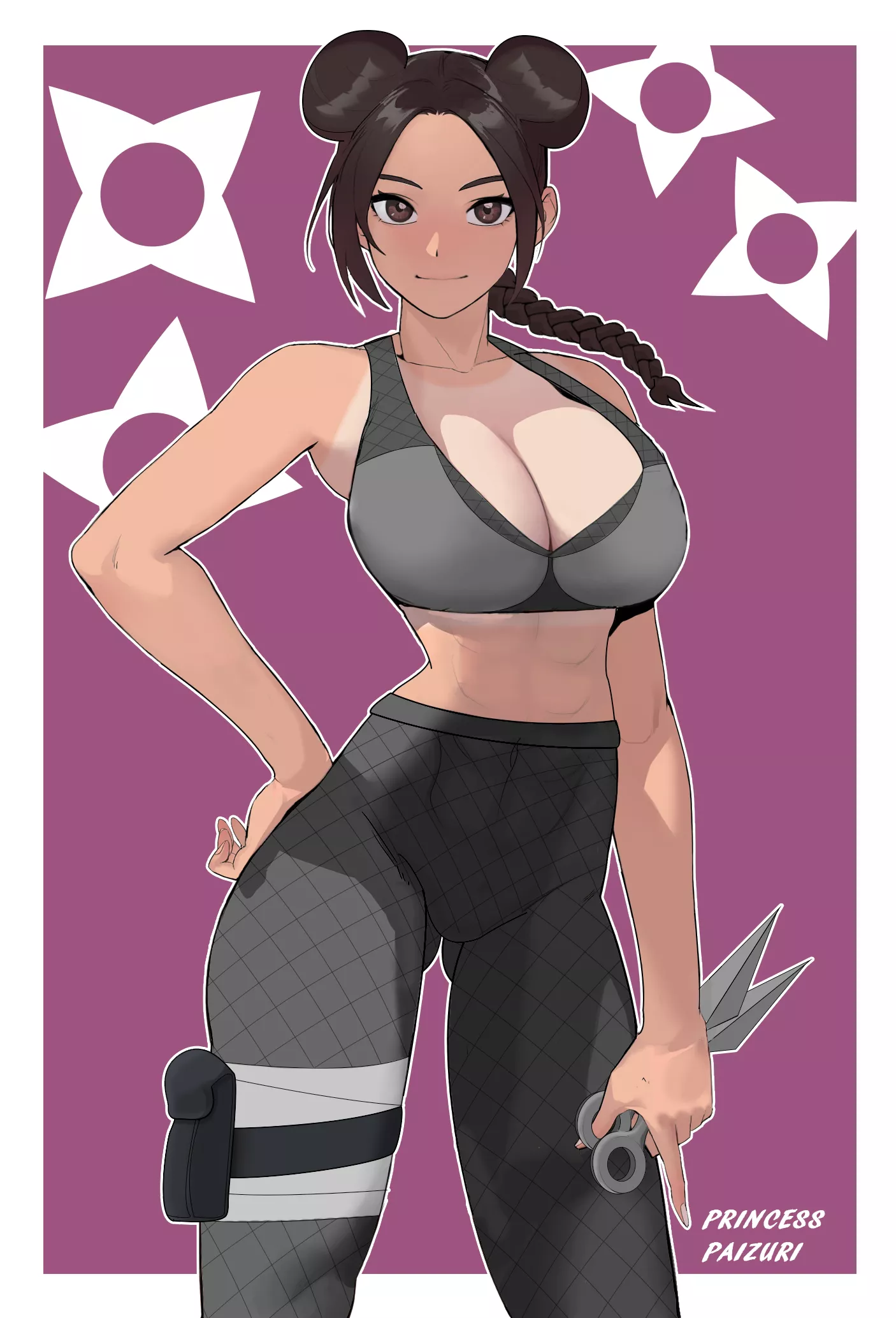 Tenten - Ready for a workout posted by PrincessPaizuri