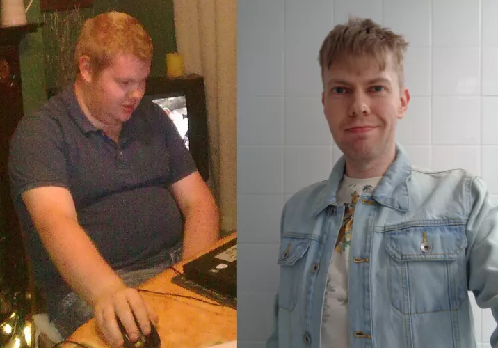 Ten-year glow up: 24 vs. 34! To any gaymers who are struggling with their weight, it really can be done with patience, time and effort, please trust me! :) by HonestMission