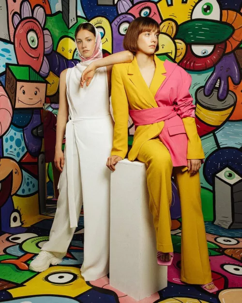 Tess & Margaux Van Kommer by GlamMetalLion