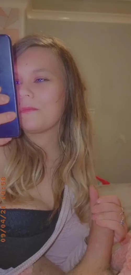 Texting him and stroking his best friends hard cock is fun 🤪 by Real_Veterinarian_82