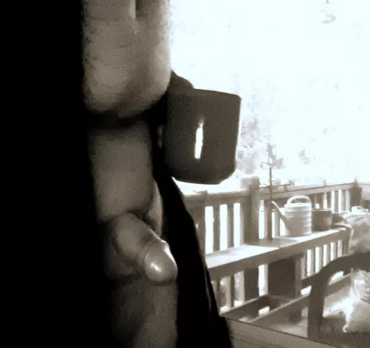 TGIF, some coffee on the porch, looks nice,right? by hoodoooperator77