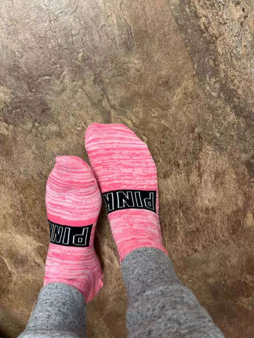 thank you Remy for getting these off my wishlist! Who wants to buy a pair of perfect stinky PinkPonySocks? by PPS-sales