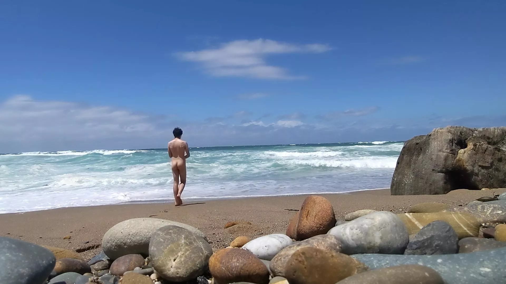 Thankful that nudists have beaches, and this one was perfect posted by NakedInStraya