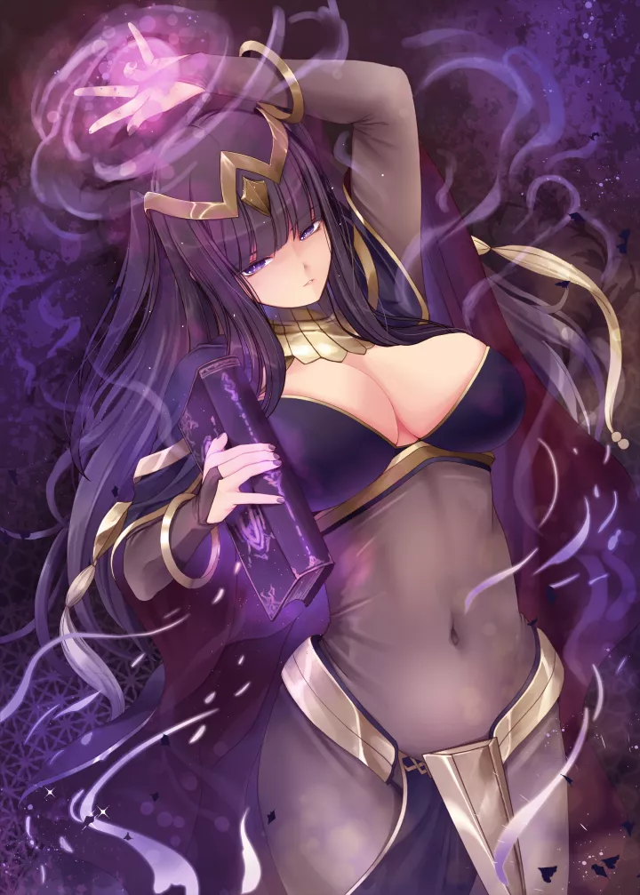 Tharja Casting Dark Magic (Kirishima satoshi) [Fire Emblem] posted by sequence_string