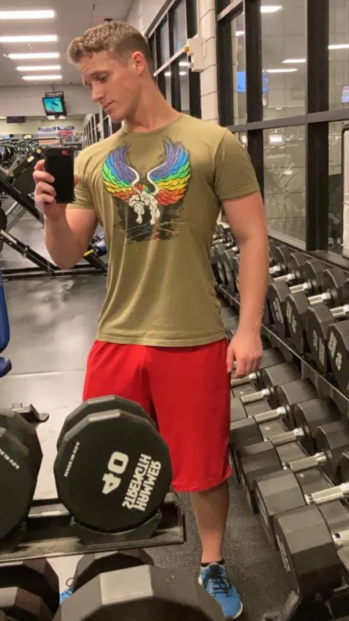 That feel when you get the gym to yourself by ConflictBoB