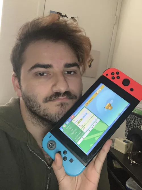 That feeling when you finally catch a female Combee in Brilliant Diamond by Geekyotter23