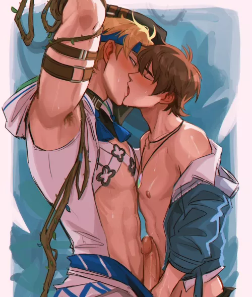 That kiss is fire! (NuCarnival) by AlbertMendez442