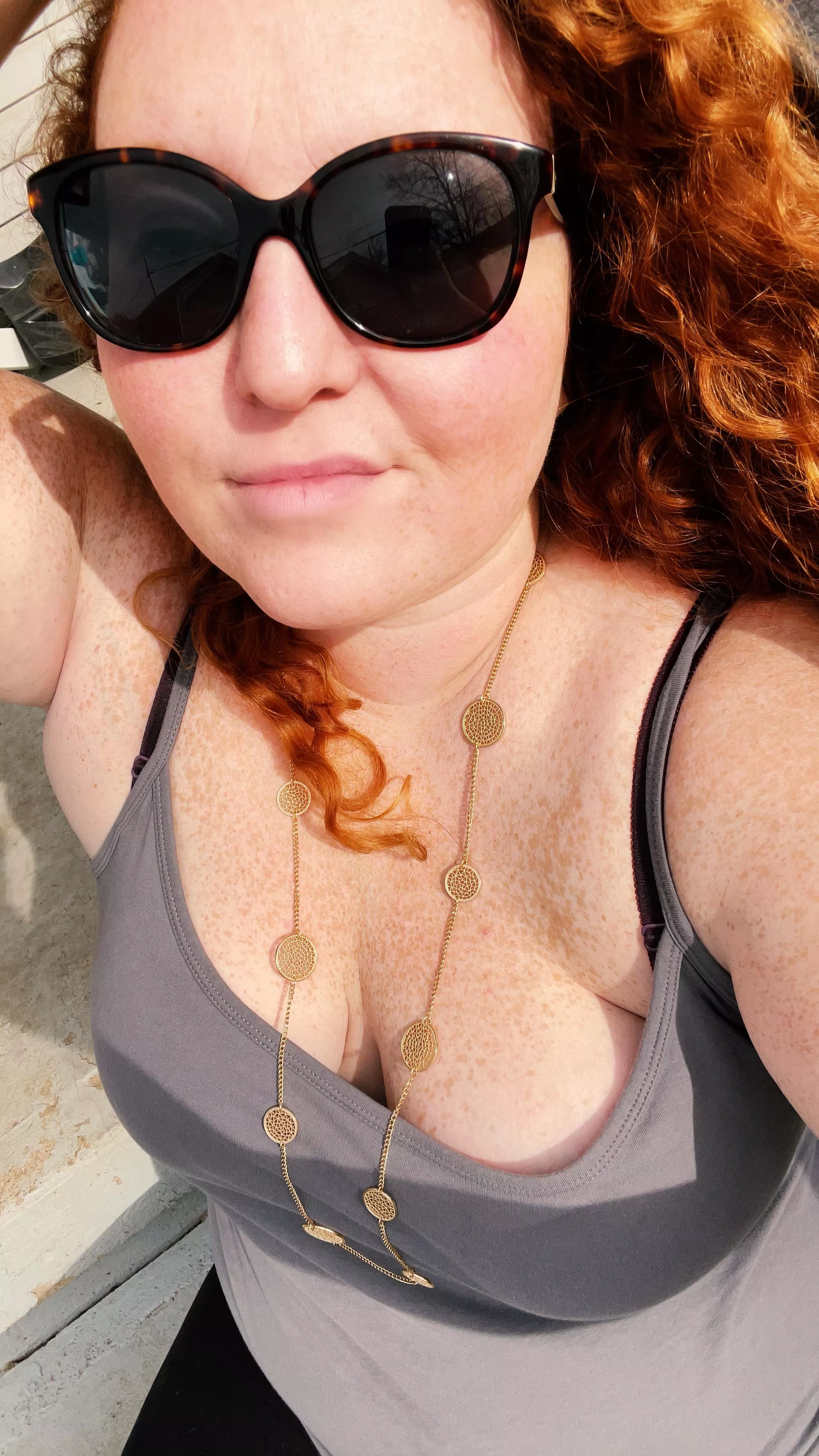 That sunlight on my freckles though posted by RedOnTheHead333