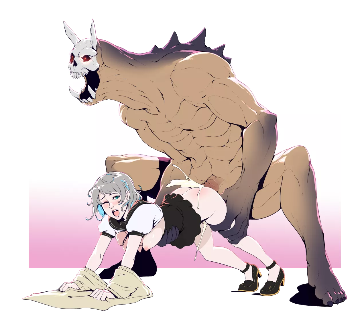 That'll teach her a lesson about summoning random demons! [d-rex] posted by TheGuroGirl