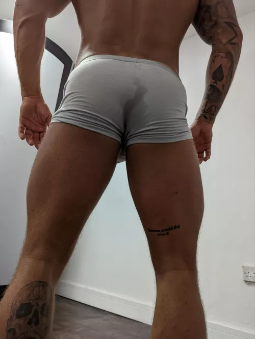 That's how you know it was a good workout 🥵 by scott_hudson_fitflex