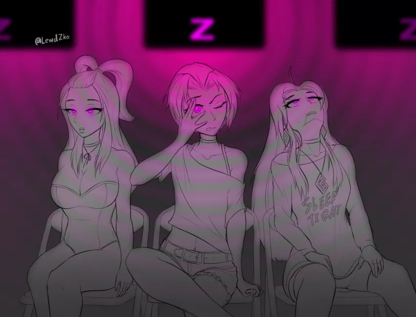 That's right ladies, just stay there, open your eyes, and enjoy the lightshow~ (Zko) posted by hypno_lems
