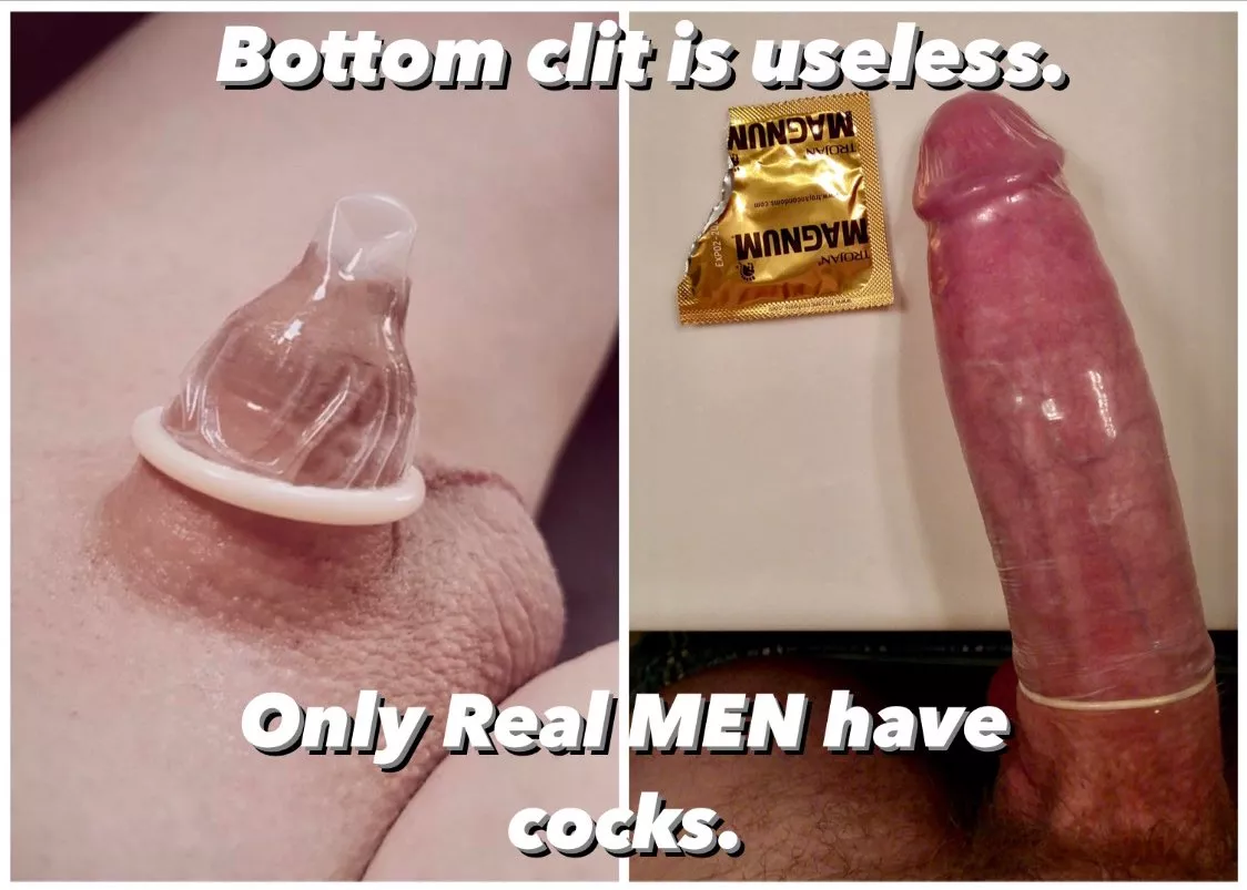 That's why you are a bottom posted by YourAlphaMan