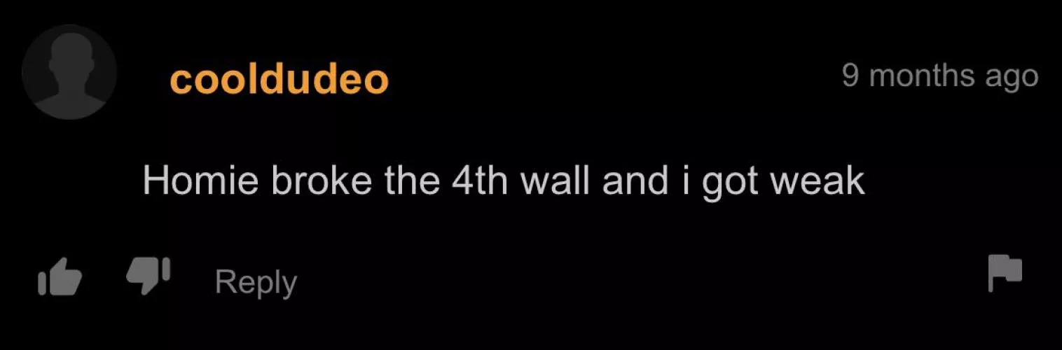 The 4th wall has been broken, they are sentient by TwitchyKid1