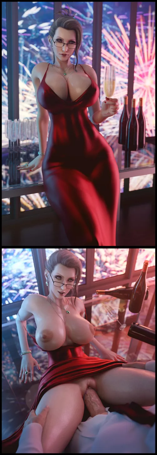 The afterparty with Scarlet (batesz) [Final Fantasy] by BigMilfyGothFuta