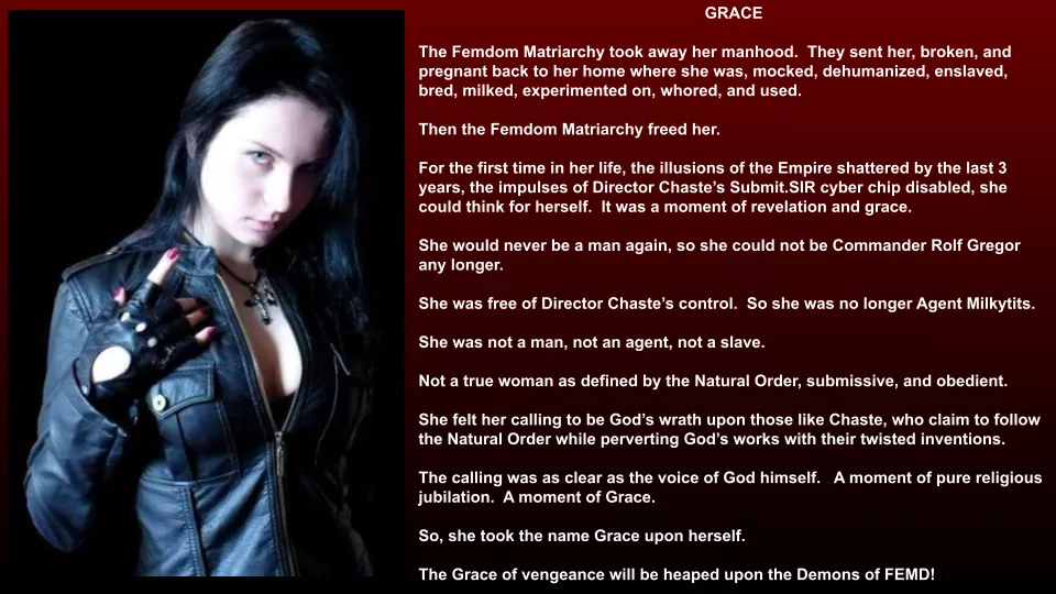 The Becoming of Grace (Link to the whole backstory in comments) posted by LordOseleon