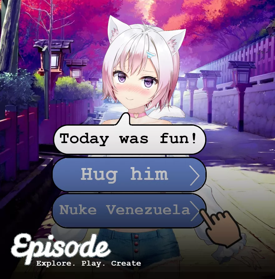 The choice is yours... posted by SmolAndStronk