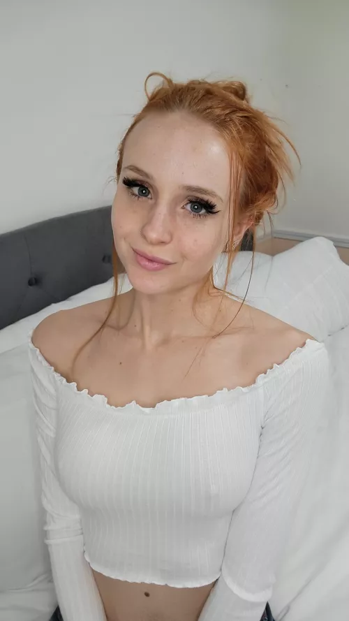 the classic white tee shirt :) by Dainty-Elle