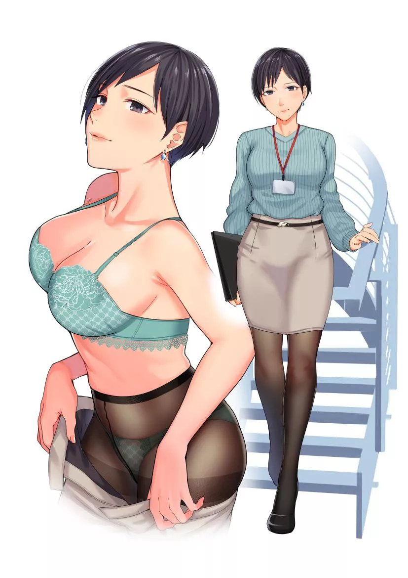 The cute office Milf is actually a freak in the sheets and the streets. posted by Hafuronin85