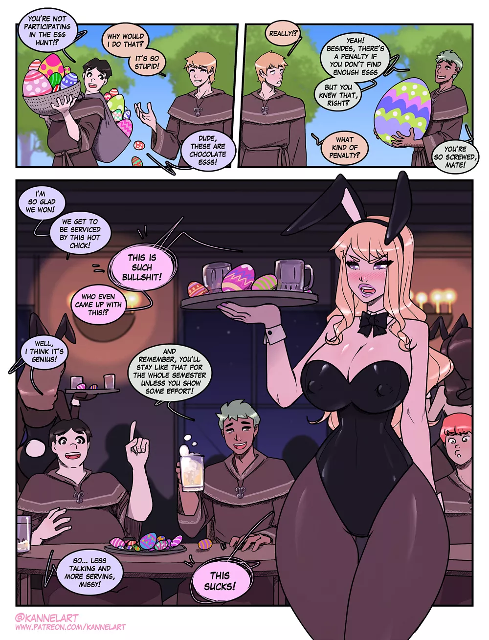 The Egg Hunt by KannelArt (MTF/TG) posted by not4myprimary