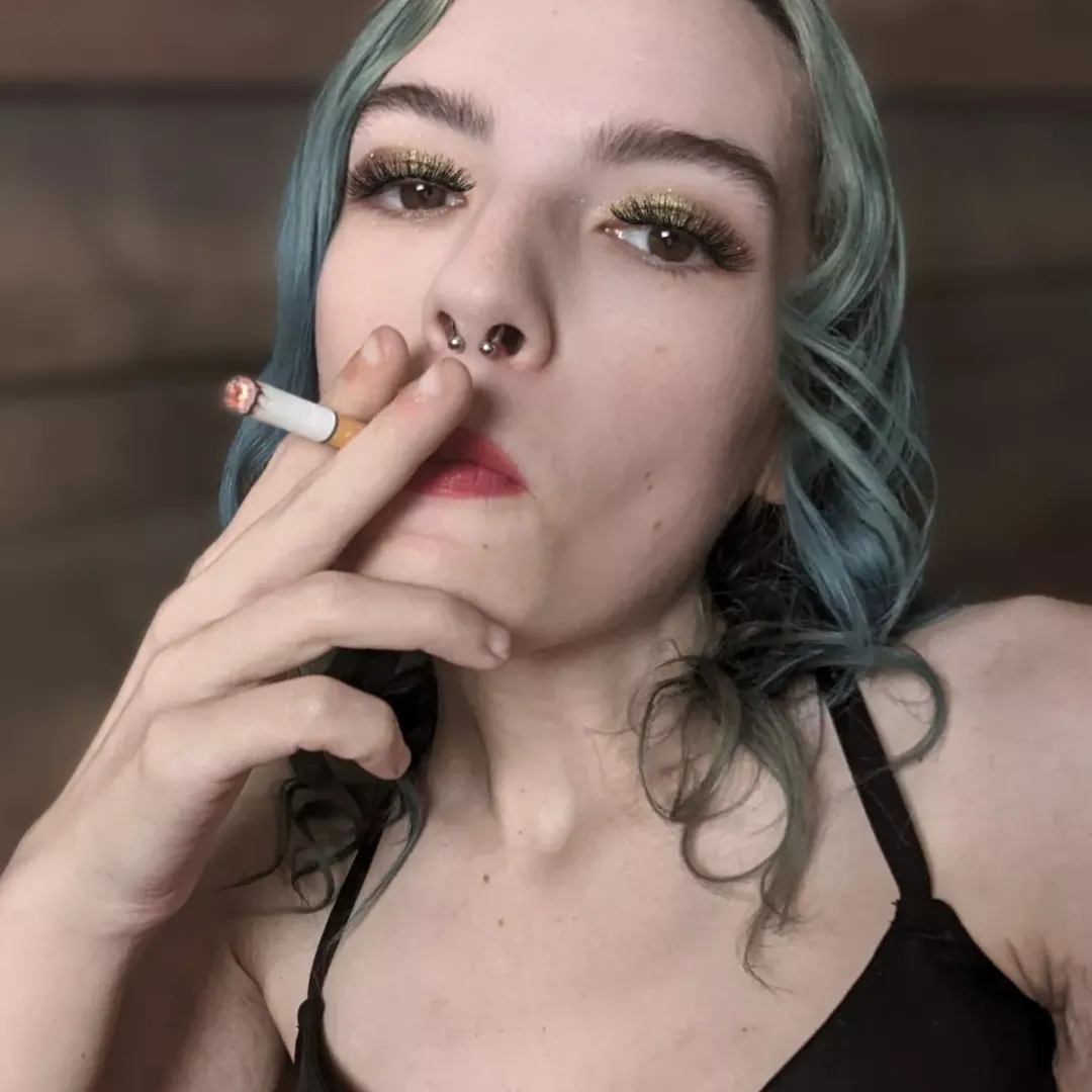 the feeling of nicotine filling my lungs 🫁 posted by miss_slytherin13