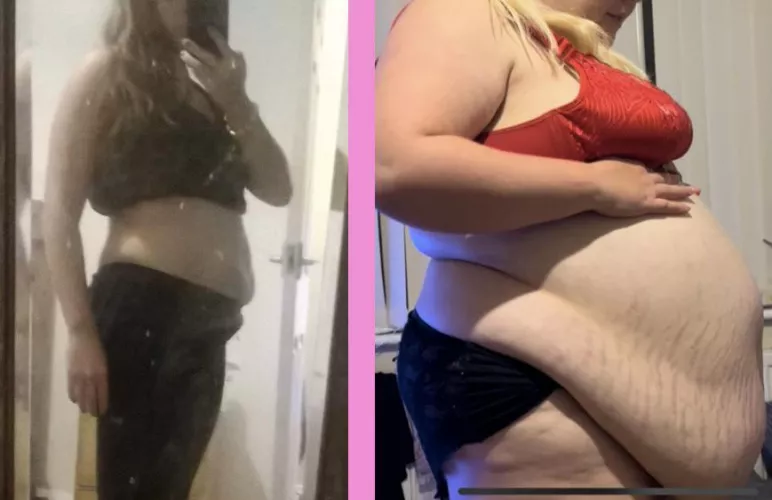 The first was supposed to be a weight loss “I’m so fat” before picture, little did she no… by Con456nor