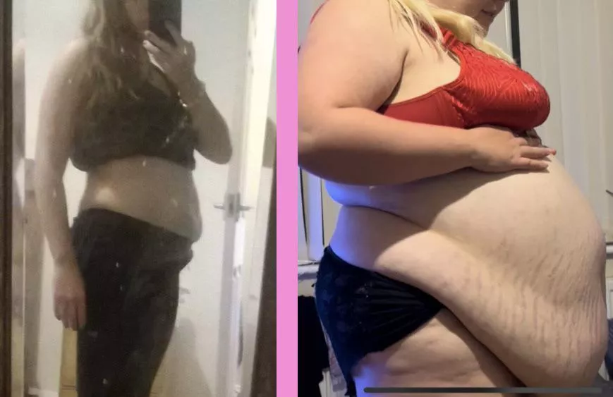 The first was supposed to be a weight loss “I’m so fat” before picture, little did she no… posted by Con456nor