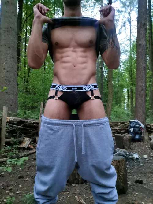 The fresh air feels even better with this kind of underwear 🔥 by xhibitionizt-luca