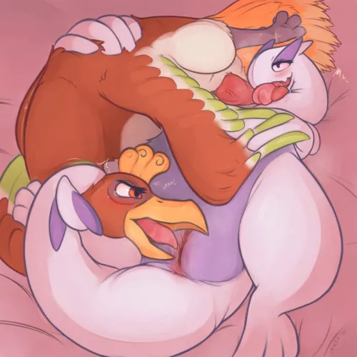 The Gen 2 box art legendaries on top of eachother (unknown) by oddlydepressedfella