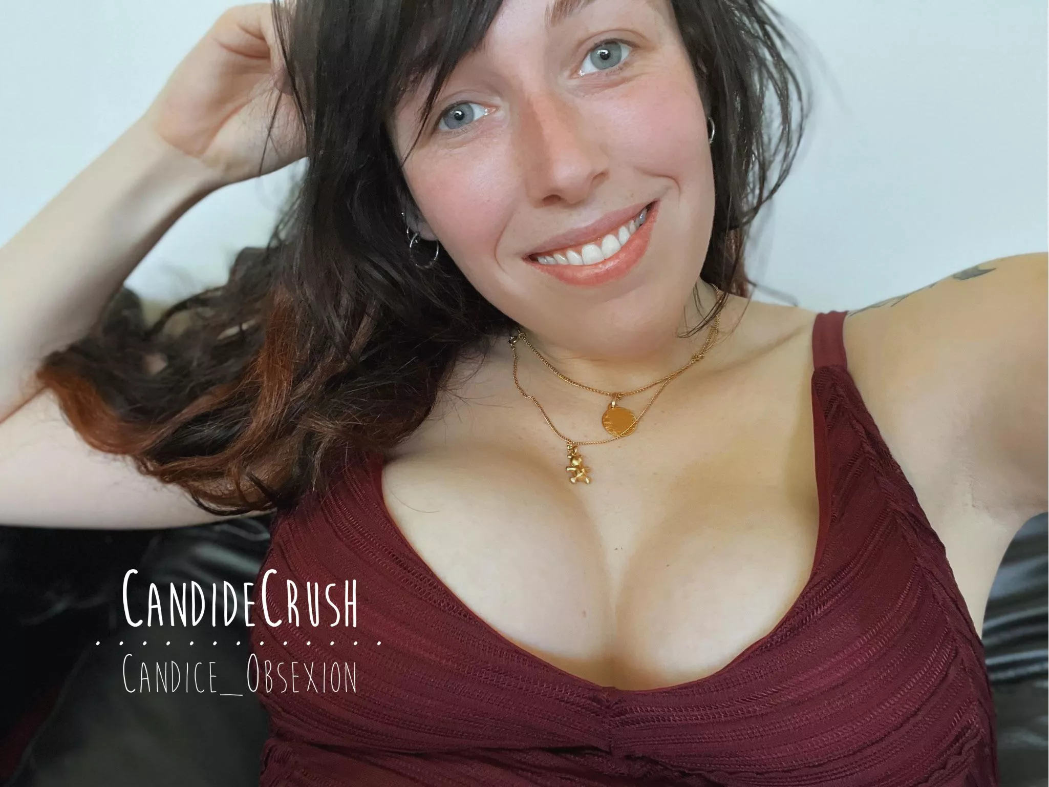 The good point of not being fit: No bra needed, your belly pushes your boobs up when you’re sitting 🥰 posted by CandideCrush