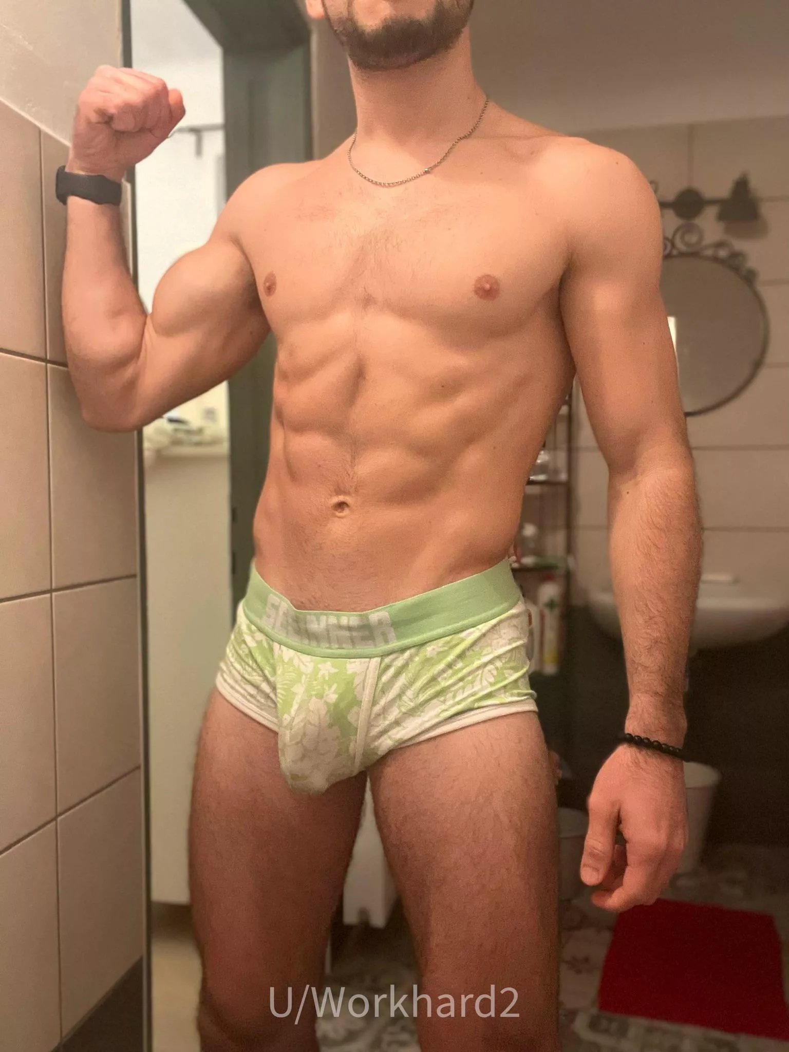The green undie! 😈 posted by WorkHard2