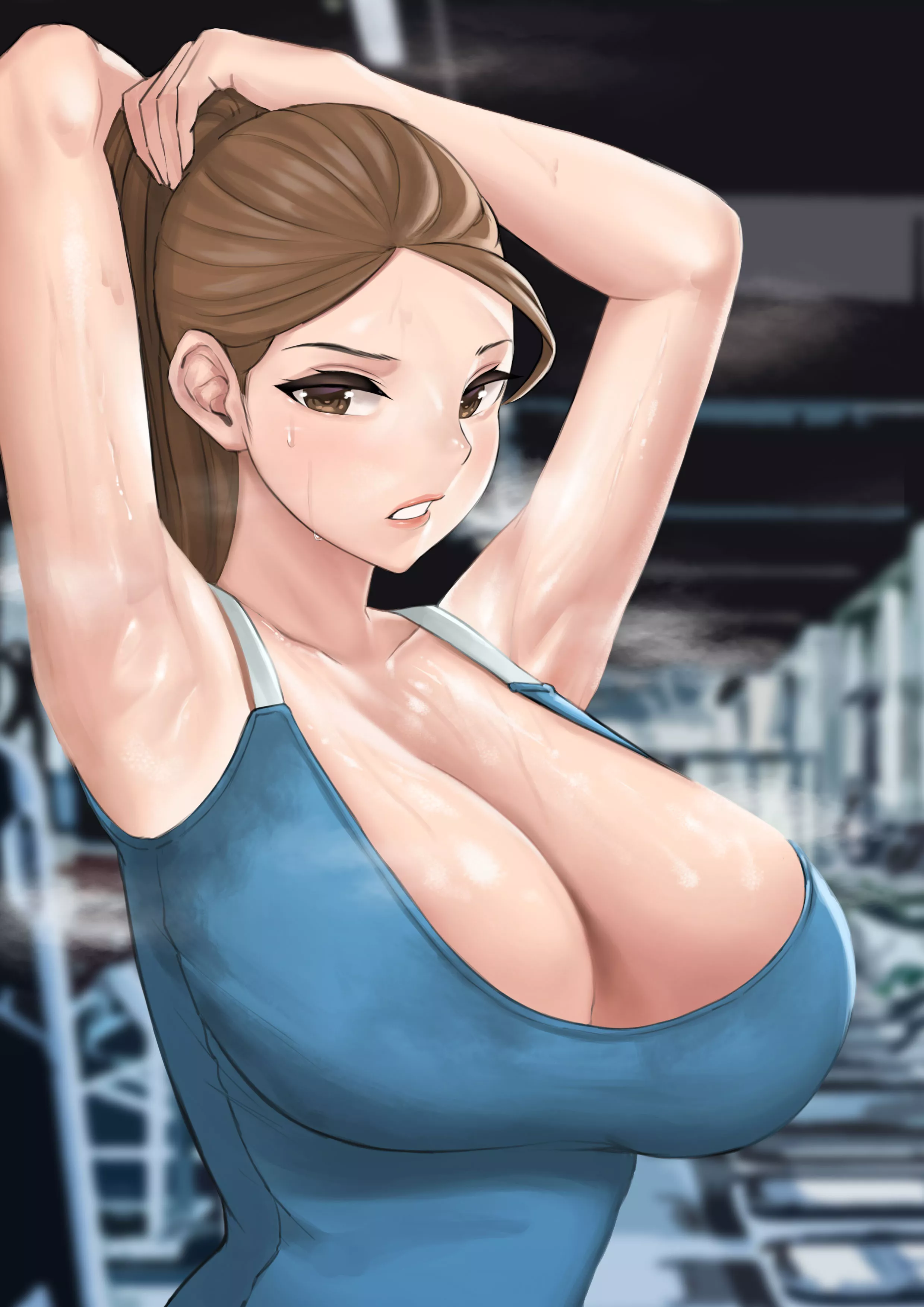 The gym girl got some nice assets ! posted by UwUwU_potato