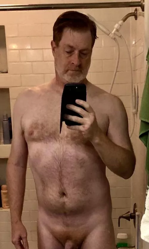 The hair is a little darker when wet, but the orange still shines through. by ZelaznyFan68